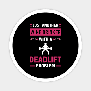 Wine Drinker Deadlift Magnet